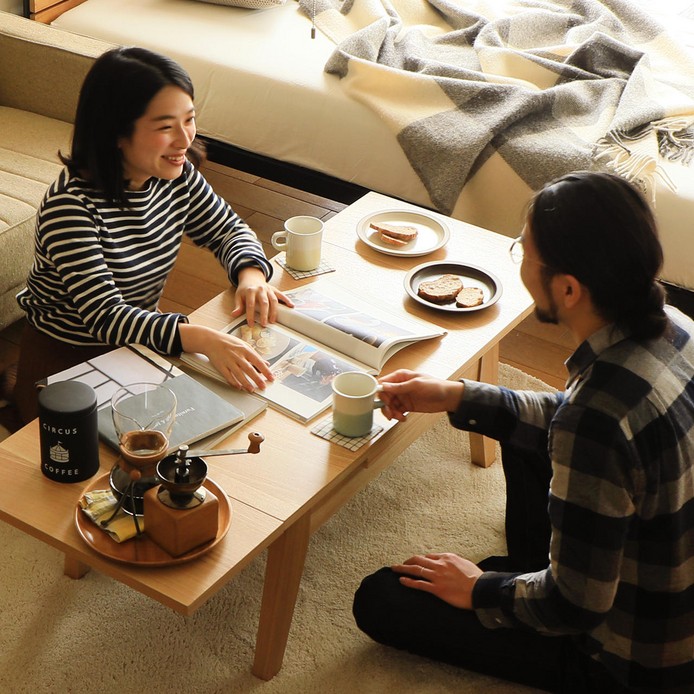 おしゃれな北欧ローテーブル特集 | 木の温かみが嬉しい北欧ロー
