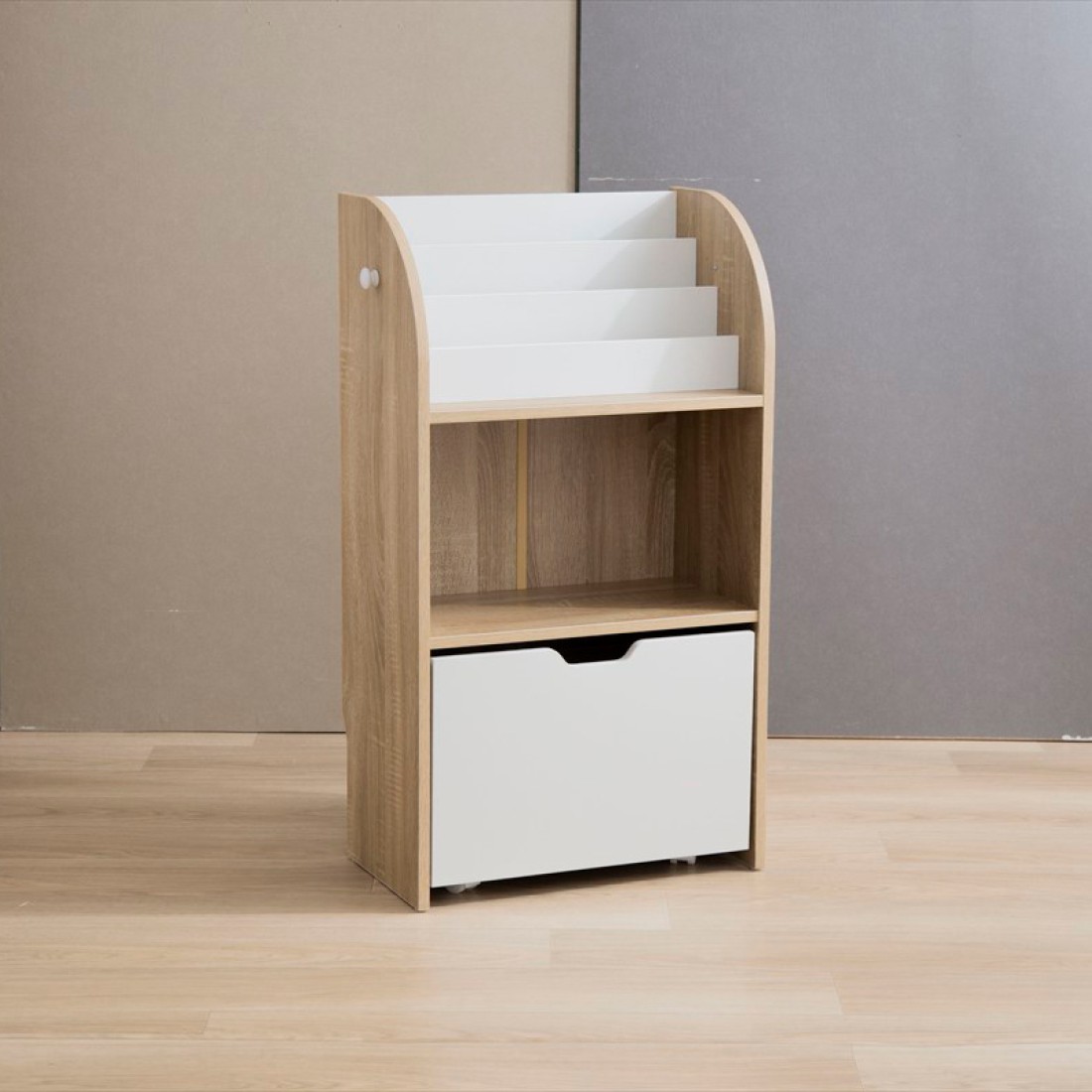 ディスプレイラック シェルフ 絵本棚 ＜スリムタイプ＞【幅50cm