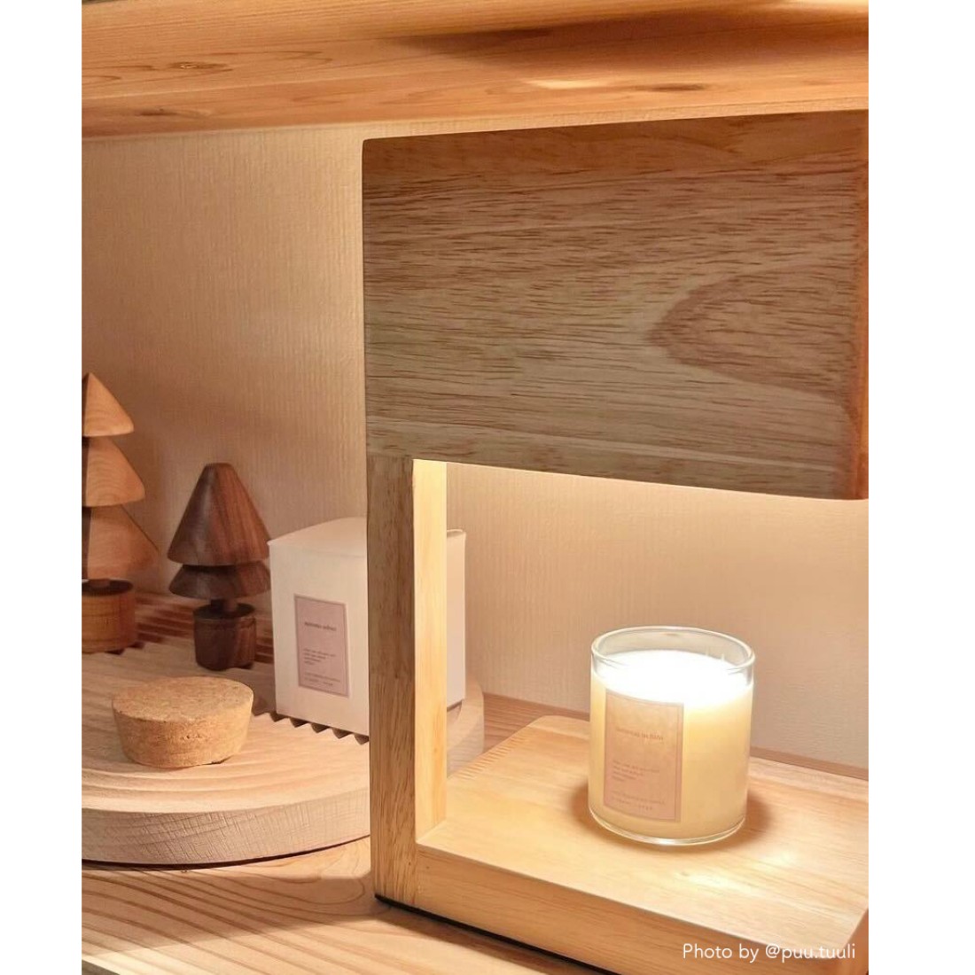 木製アロマキャンドルウォーマーランプ おしゃれなデザイン light0030-2.jpg