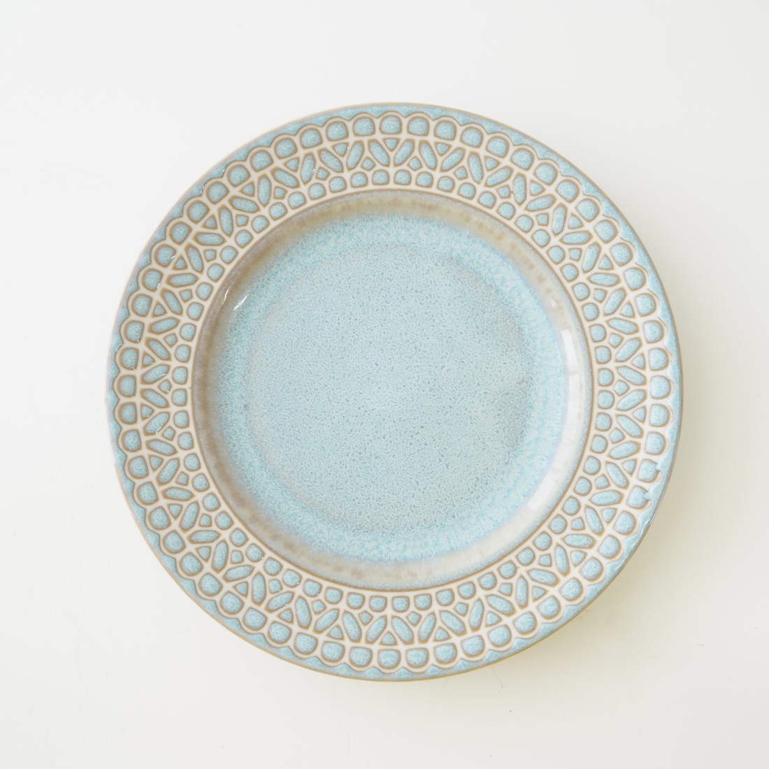 プレート皿 レースリム型5.5プレート 中皿 美濃焼｜Fresk（フレスク）