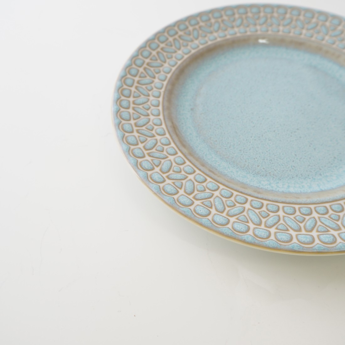 プレート皿 レースリム型5.5プレート 中皿 美濃焼｜Fresk（フレスク）