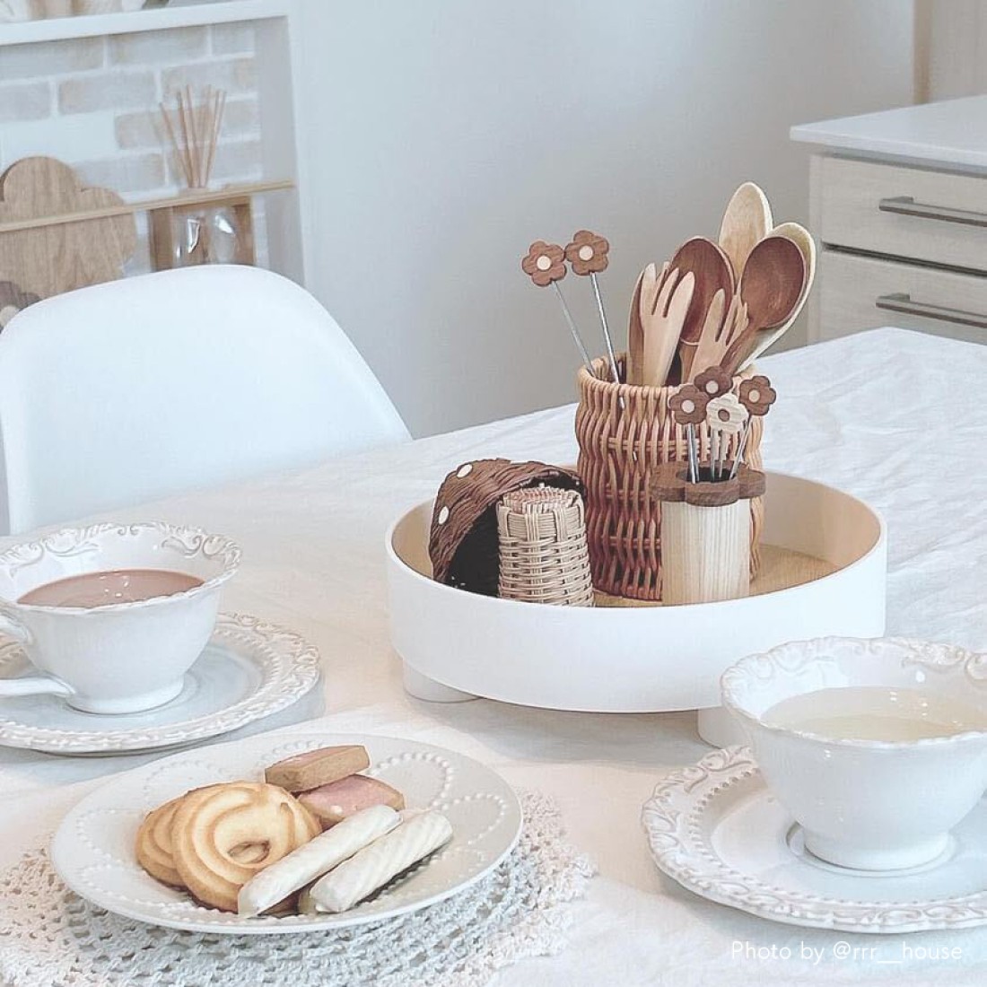 white×wood インテリアトレー | 収納トレイ ディスプレイプレート