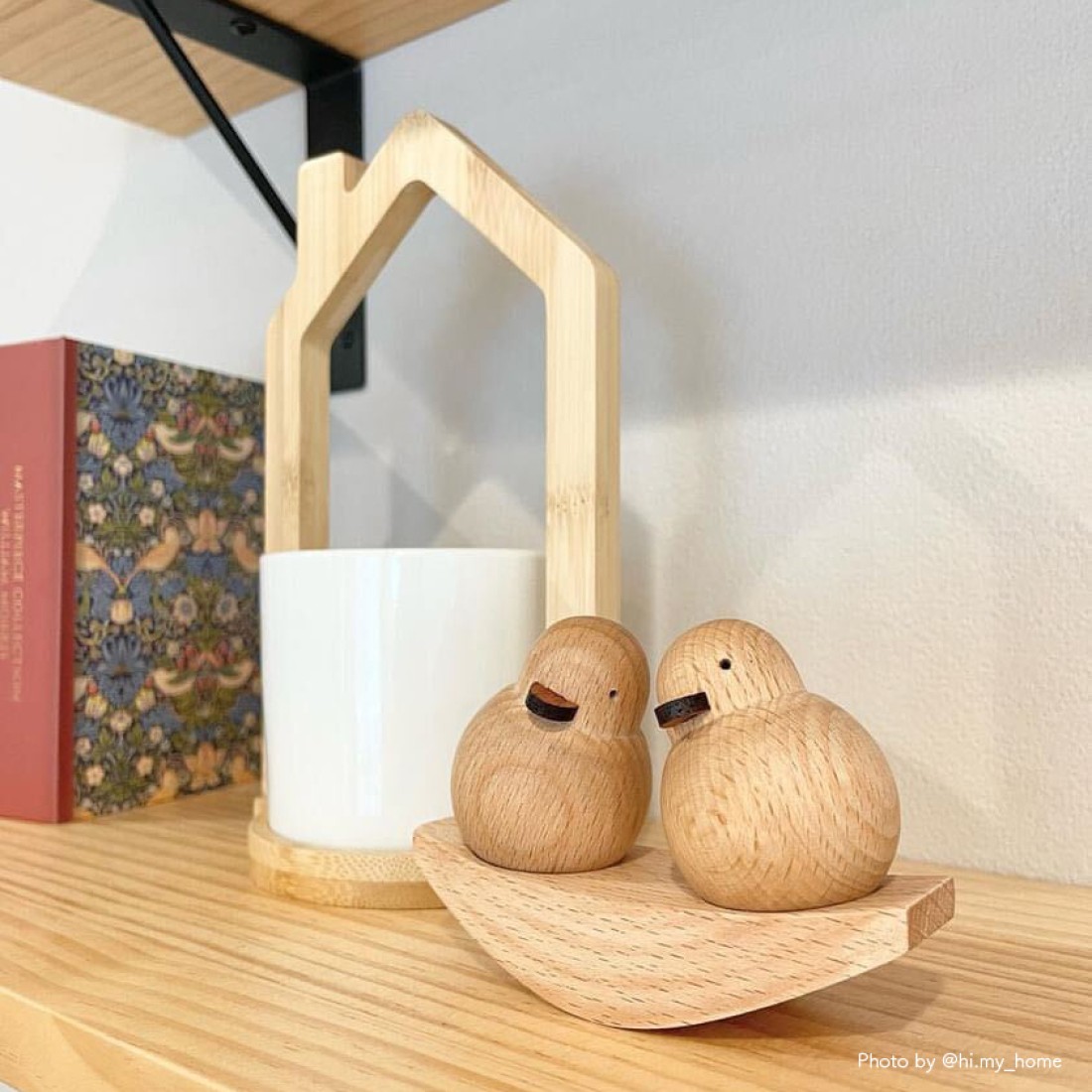 ひよこのふたごオブジェ 天然木製｜Fresk（フレスク）