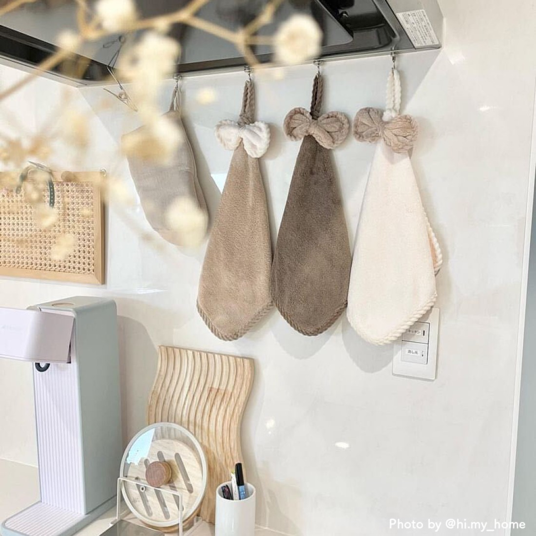 リボンデザインハンドタオル｜Fresk（フレスク）