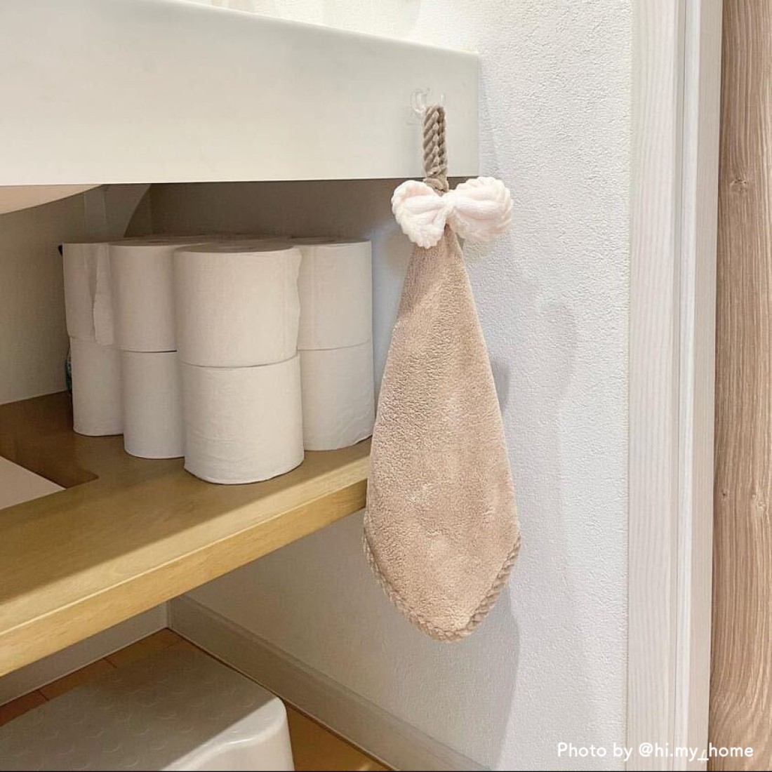 リボンデザインハンドタオル｜Fresk（フレスク）