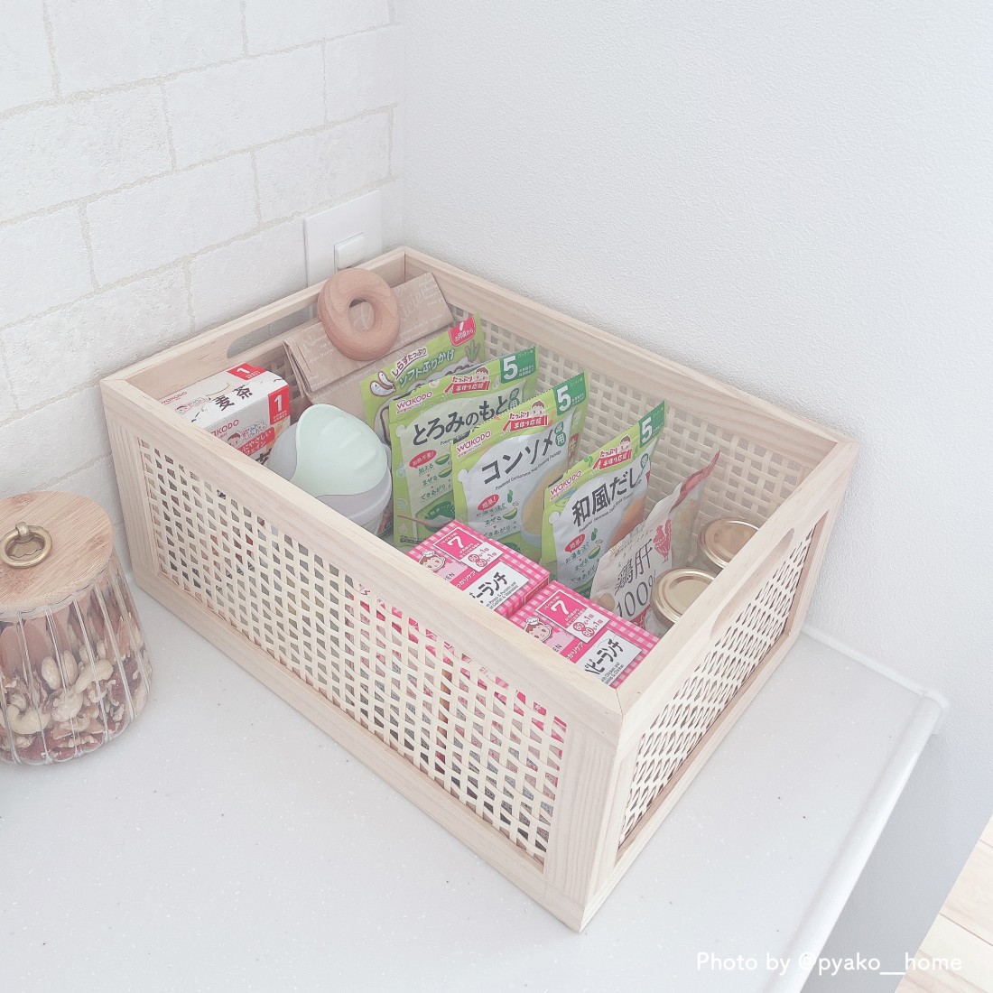 現品かぎりで販売終了】収納BOX 竹＆無垢材使用 | woodboxシリーズ