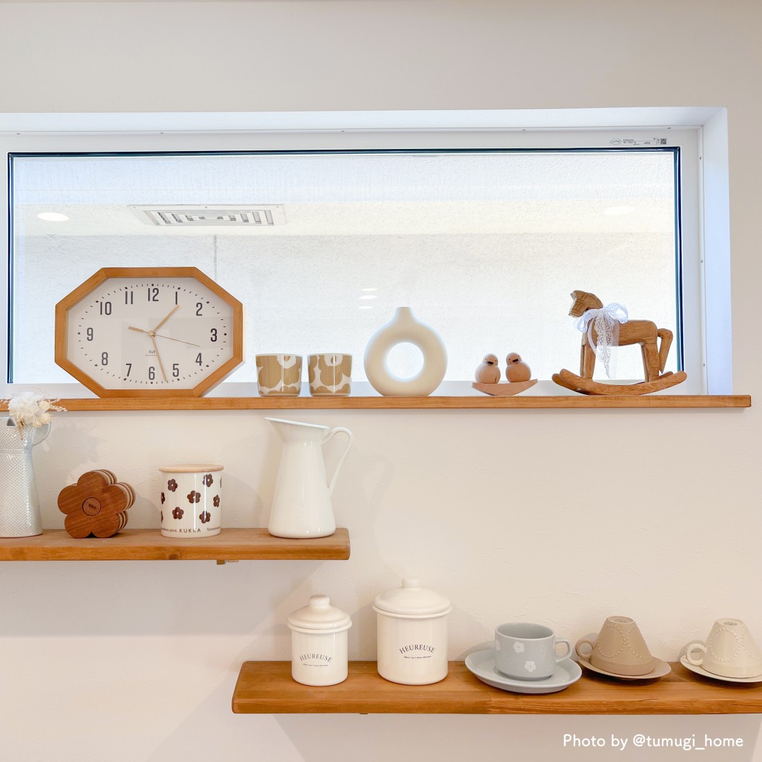 ひよこのふたごオブジェ 天然木製｜Fresk（フレスク）