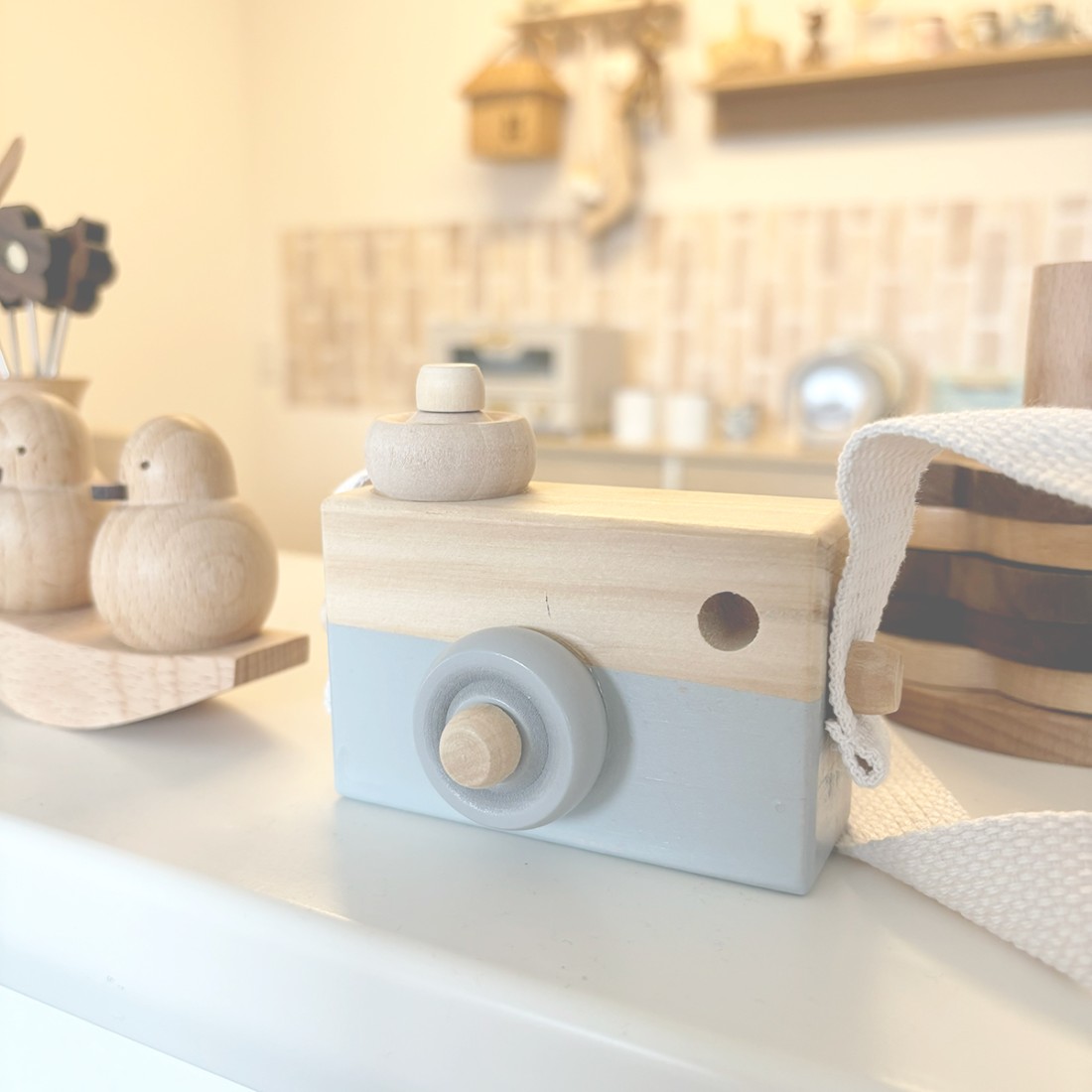 天然木のトイカメラ｜Fresk（フレスク）
