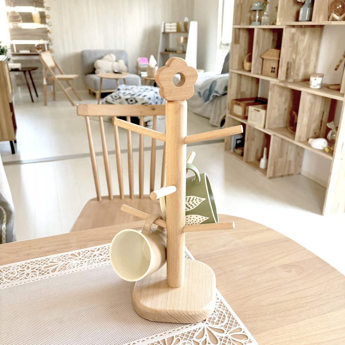 クラフトパンチ　レアツリー　木　　マクギル 天然木お花のマグツリー｜Fresk（フレスク）