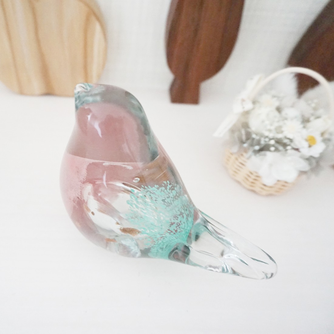 ガラスの器 安土忠久 とげ浅小鉢 [at_exd63] | 菜の花暮らしの道具店 online