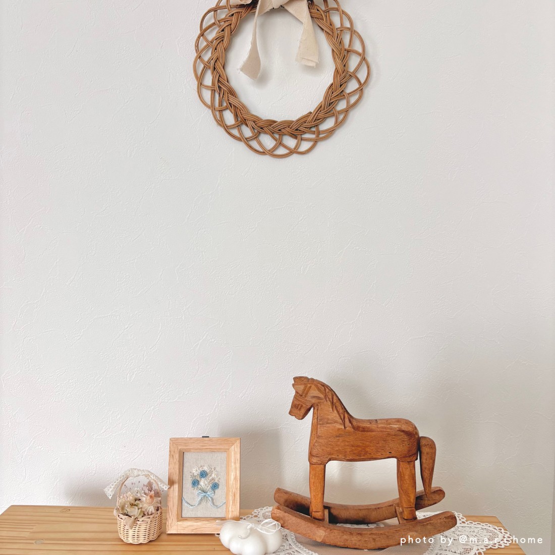 木馬のミニチュアオブジェ｜Fresk（フレスク）