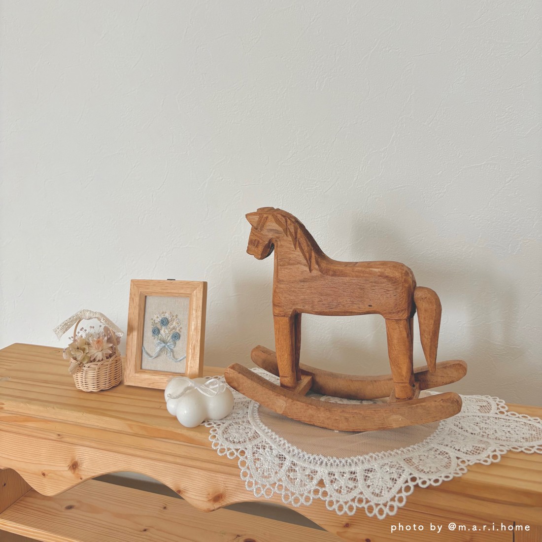 ソウルオブシベリア　木製馬のオブジェ 3体セット 日本公式】ソウルオブシベリア - メルカリShops