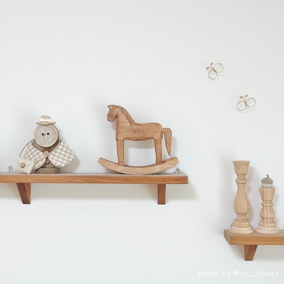 木馬のミニチュアオブジェ｜Fresk（フレスク）