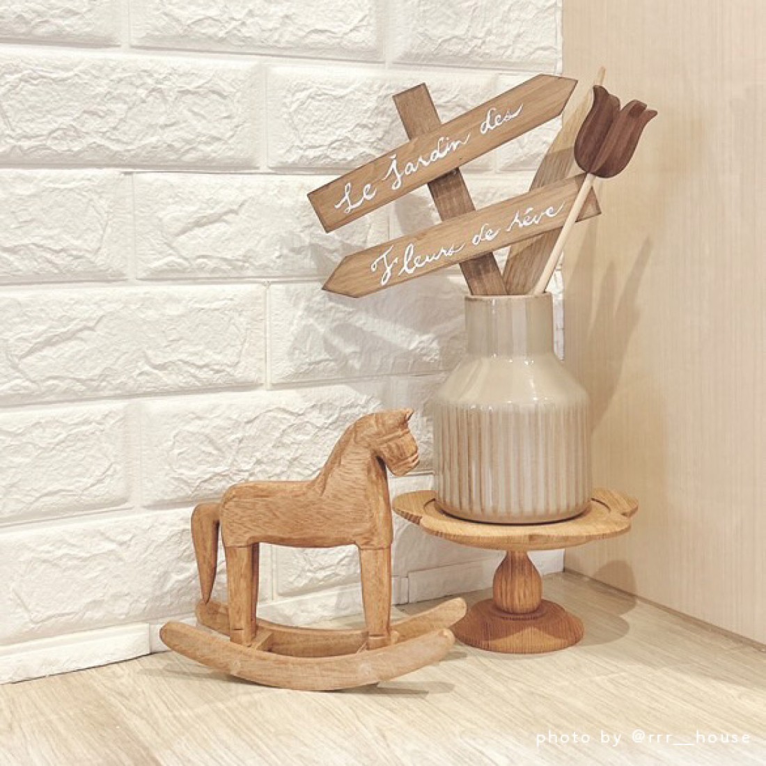 木馬のミニチュアオブジェ｜Fresk（フレスク）