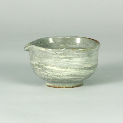 九谷焼 片口鉢一合 白刷毛目