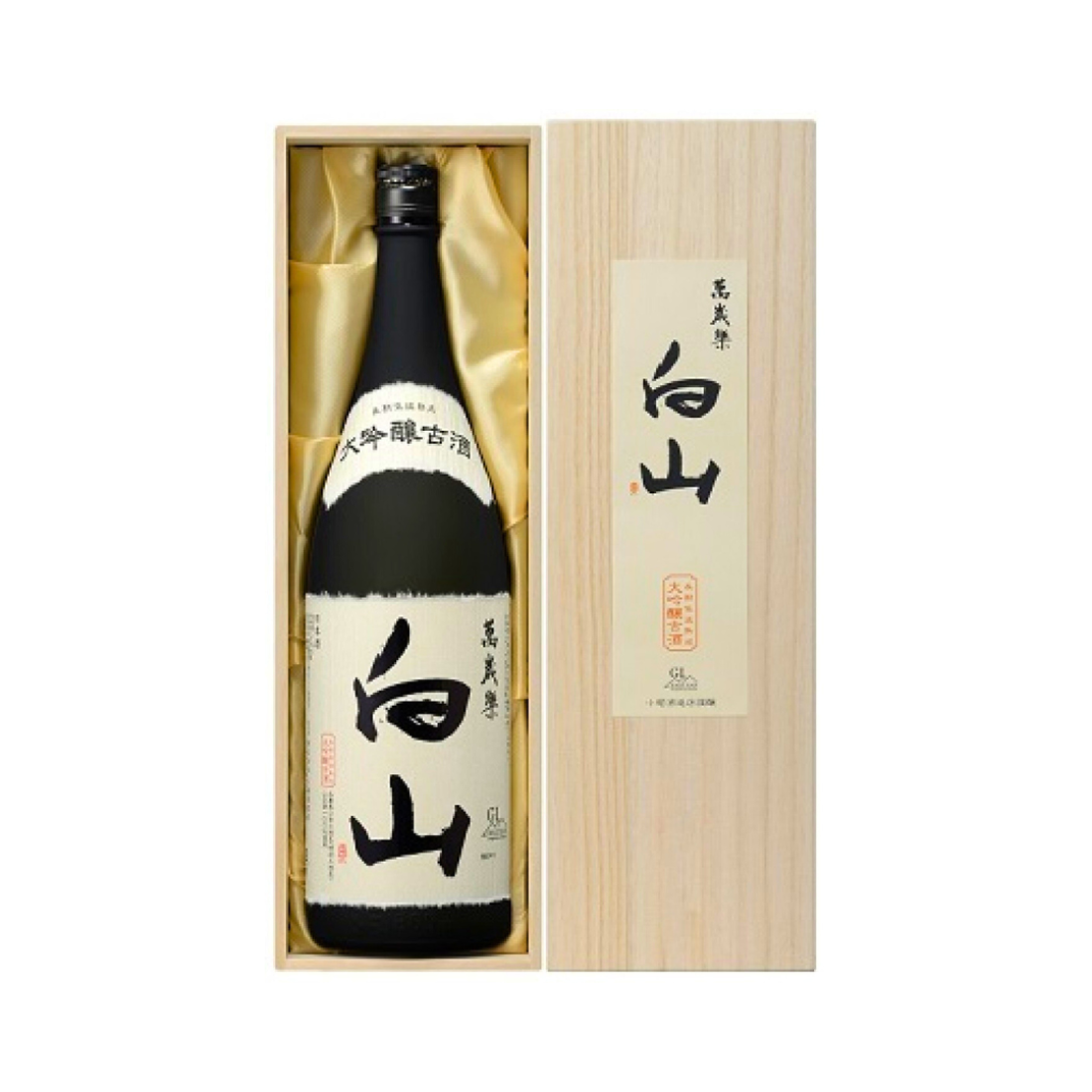 【新品未開封】萬歳楽 白山 純米大吟醸 2007年8月製造 18年物 古酒 希少 萬歳楽 白山 大吟醸古酒【桐箱仕様】｜萬歳楽